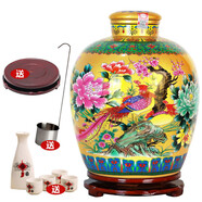 光輝傳奇山西大壇裝白酒53度純糧高度原漿高粱酒整箱 53%vol 10000mL 百鳥朝鳳