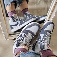 耐克nike【尖貨】中高幫板鞋AJ女鞋情侶鞋復古時尚透氣輕便耐磨休閑鞋 小喬治城 39
