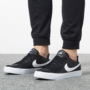 耐克（NIKE）男鞋板鞋黑白經(jīng)典款運(yùn)動(dòng)休閑鞋低幫透氣滑板鞋BQ4222-105 BQ4222-002 44