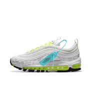 爆款莆田純原airmax97子彈頭3M反光男女情侶液態(tài)氣墊跑步鞋 max97-熒光綠純原 41