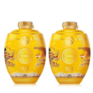 五糧液仙林生態(tài) 收藏?cái)[柜 壇子酒 52度 2.5L 2壇 輝煌騰達(dá)禮盒裝