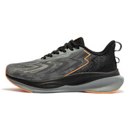 361°魔毯丨男鞋運動(dòng)鞋2024年秋季新款女士緩震透氣跑步鞋休閑鞋 石墨灰/曜石黑-男鞋 43