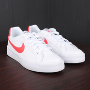 耐克（NIKE）休閑鞋女鞋2025新款夏季運動鞋COURT小白鞋低幫板鞋AO2810-104 AO2810-113白色紅鉤 35.5