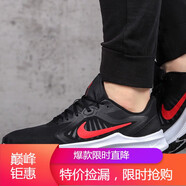 耐克（NIKE）男鞋新款DOWNSHIFTER 10休閑運(yùn)動(dòng)鞋網(wǎng)面透氣舒適跑鞋男跑步鞋 CI9981-006 黑紅 41