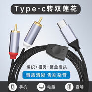 喆凡雙蓮花音頻線(xiàn)適用蘋(píng)果VIVO華為OPPO小米紅米IQOO榮耀手機惠威漫步者等音箱音響功放AUX音樂(lè )連接線(xiàn) Type-C轉紅白雙蓮花音頻線(xiàn) oppo Find X6 X7 X3 X5 pro