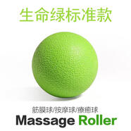 航恩按摩球塑身筋膜球背部肌肉放松球瑜伽瑜伽球單雙球 生命綠標(biāo)準(zhǔn)款