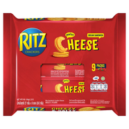 卡夫樂之印尼進口（RITZ）芝士檸檬味夾心餅干辦公室休閑零食下午茶年貨 芝士味243g*2袋