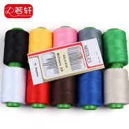 若軒縫衣服用的線(xiàn)家用縫紉機線(xiàn)小卷402白黑色細縫紉線(xiàn)手縫專(zhuān)用針線(xiàn) 10色固定小彩線(xiàn)（不含針)