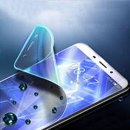 魅族（MEIZU）魅藍note6鋼化膜全覆蓋手機貼膜魅族魅藍Note6/M721Q紫光抗藍光膜 魅藍NOTE6高清軟膜1片裝 榮耀其他型號