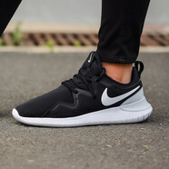耐克（NIKE）女鞋運(yùn)動(dòng)鞋緩震輕便透氣低幫網(wǎng)面耐磨休閑跑步鞋AA2172-601 AA2172-001 黑/白/銀灰 36.5