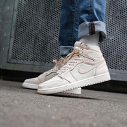 耐克（NIKE） 【現(xiàn)貨】耐克 Air Jordan 1 Mid AJ1 男子中幫籃球休閑板鞋 555088-801 淡粉43  43