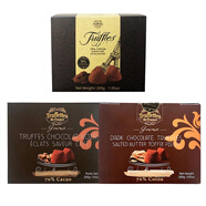 喬慕（Truffles）法國喬慕Truffles松露型黑巧克力70%純可可脂生日禮物女生盒罐裝 200g盒裝*2盒（可備注口味）