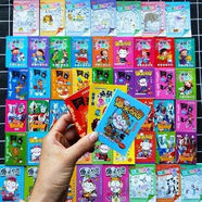 米小圈經(jīng)典腦筋急轉彎掌中寶奧特曼校旁小玩具益智玩具小游戲 多系列混裝60本隨機不重復 無(wú)掛