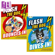 Pearson Bug Club Flash the Dog Story 培生 蟲(chóng)子俱樂(lè )部 閃光狗的故事2冊套裝 閱讀圖畫(huà)書(shū) 7-8歲 小學(xué)3年級