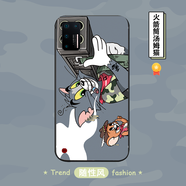 機旺馬錘子堅果pro3手機殼磨砂硅膠全包邊防摔保護套堅果pro3個(gè)性創(chuàng  )意男女網(wǎng)紅抖音漫畫(huà)超薄軟殼潮 火箭筒湯姆貓 360°自由旋轉指環(huán)支架+手機殼掛繩