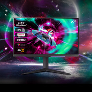 LG 27GR93U 27英寸 4K顯示器 144Hz FastIPS 1ms HDMI2.1 HDR400 PS5外接顯示屏 游戲電競顯示器