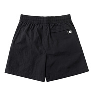 MLB官方 男女情侶同款褲子 學(xué)院風(fēng)短褲透氣休閑運動(dòng)褲25冬季款 SMV05 紐約洋基隊/黑色 XS 160/66A