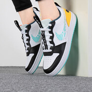 耐克（NIKE）女鞋春季新款運動(dòng)休閑鞋簡(jiǎn)版空軍一號防滑板鞋 DX5767-111/Court蒂凡尼 35.5