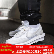 NIKE耐克耐克 Sacai X Nike LDV WAFFLE 三方聯(lián)名鞋運動跑鞋 解構純白BV0073-101 42.5