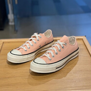 匡威（Converse）1970s粉橘色女款低幫帆布透氣輕便休閑板鞋A03448C A03448C 37