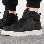 耐克（NIKE）男鞋冬季新款MANOA男子戶(hù)外運動(dòng)鞋靴子馬丁靴大黃靴輕便休閑鞋 DR7882-002黑色 高幫板鞋 41