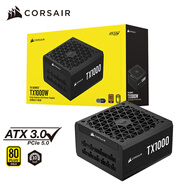 美商海盜船（USCORSAIR）金牌全模組臺式機(jī)靜音電腦電源ATX3 TX1000W金牌【ATX3 全模組】
