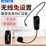 先科（SAST） 無(wú)線(xiàn)頭戴麥克風(fēng)充電頭帶式調頻麥教師擴音器戶(hù)外音響教學(xué)培訓舞蹈室小蜜促銷(xiāo)迷你便攜話(huà)筒 通用型-頭戴麥單只