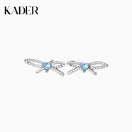 卡蒂羅（KADER）耳飾合集 925銀耳環(huán)耳釘女生新款輕奢小眾設(shè)計(jì)禮物 【925銀】愛心蝴蝶結(jié)耳釘