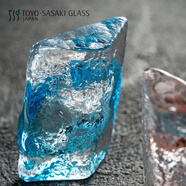 TOYO-SASAKI GLASSTOYO-SASAKI GLASS日本進(jìn)口花瓶  時(shí)尚精美 桌面花器 瓶水相逢 瓶水相逢WA183BL