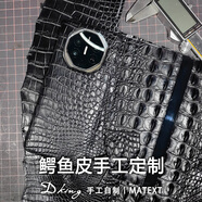 蟒殼【天然鱷魚(yú)皮訂制】華為MateXTs手機殼高端商務(wù)手工定制xt鱷魚(yú)皮背骨w26定制限量定制三折疊保護套 A級鱷魚(yú)黑｜側骨腹皮智能翻蓋皮套 可自選位置 三星Zfold7/W26心系天下通用