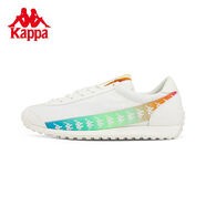 卡帕（Kappa）串標復古跑鞋情侶男女德訓鞋小豆丁鞋K0CW5MM18D 韓國白-012 38