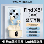 hang適用oppofindx8藍(lán)牙耳機(jī)無線oppo新款findx8pro運(yùn)動(dòng)Ultra半入耳式 【親膚色】【X87】