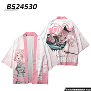 BanG Dream MyGO周邊衣服高松燈 千早愛(ài)音動(dòng)漫痛上衣夏裝短袖T恤 千早愛(ài)音-羽織 5XL