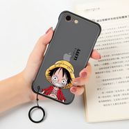 邁琪數(shù)碼 蘋果11手機(jī)殼se2無(wú)邊框iPhone11pro max保護(hù)套XR卡通XS/6/7動(dòng)漫8p 蘋果se2/7/8【配鋼化膜】海賊王-路飛