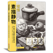 8開《領(lǐng)悟素描靜物》臨摹書籍范本入門教材組合畫冊集單個罐子道具結(jié)構(gòu)解析照片寫生校聯(lián)考美術(shù)高考名師繪畫