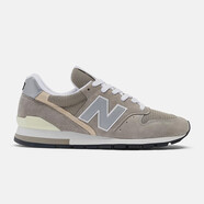 NEW BALANCE新百倫 Made in USA 996 美產(chǎn)慢跑鞋 透氣耐磨緩震支撐男士跑步鞋 灰色 U996GR 標(biāo)準(zhǔn)40/US7