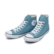 匡威（Converse）男女款休閑高幫 帆布鞋情侶板鞋Nexstar 110 HI  日本直郵 煙藍(lán)色（38000300） 22