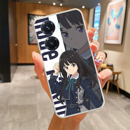 HERONSWINGvivoy78手機殼y78+硅膠y77防摔y77e動(dòng)漫卡通y76s二次元y35m保護套 井上瀧奈-Lycoris Recoil 液態(tài)硅膠古董白-下單備注型號