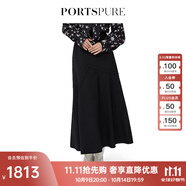 PORTS寶姿女裝2024冬季新品優(yōu)雅針織魚(yú)尾裙RT9S030UWW060 BLACK S