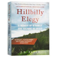 鄉下人的悲歌 英文版Hillbilly Elegy 美國生活回憶錄 鄉下人的悲歌 英文版Hillbilly Elegy