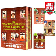 英文原版 歪歪路小學(xué)3冊(cè)全套盒裝 The Wayside School 兒童章節(jié)小說(shuō)書 洞作者作品