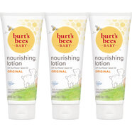 BURT'S BEES 伯特小蜜蜂 嬰兒滋養(yǎng)保濕浴后身體乳液 170g*3瓶