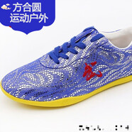 承虹競賽武術(shù)鞋 武術(shù)競賽鞋武術(shù)比賽鞋訓練鞋表演鞋專(zhuān)業(yè)兒童男女 藍色 28