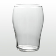 阿德利亞（ADERIA）日本進(jìn)口玻璃杯牛奶咖啡早餐杯果汁杯喝水杯茶杯威士忌杯啤酒杯 透明 280ml 1只