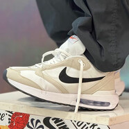 耐克（NIKE）男鞋運(yùn)動(dòng)鞋 Air Max Dawn 舒適輕便減震耐磨白綠低幫休閑鞋跑步鞋 DH4656-100 /白灰黑/Max氣墊 44