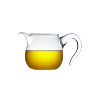 綠昌明 玻璃公道杯茶濾加厚耐熱分茶器玻璃功夫茶具配件 公道杯450ml