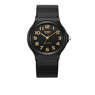 卡西歐（CASIO）手表學(xué)生小黑表簡(jiǎn)約指針石英電子表 手表男女考試手表時(shí)尚運動(dòng)表 MQ-24-1B2 33mm小表盤(pán)