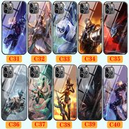 WENYAFF蘋(píng)果16/15/14Plus手機殼iPhone17/13/12/11Promax玻璃XSMAX全包13mini防摔6/7/8plus保護套se2定制 LOL英雄聯(lián)盟游戲-亞索-卡莎-盲僧-永恩-刀妹 白色液態(tài)硅膠軟殼-下單請留言型號和圖案編號