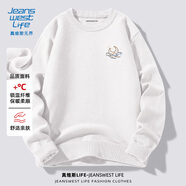 JEANSWEST LIFE真維斯情侶款毛衣秋冬季保暖男士針織衫青少年文藝風(fēng)街頭氣質(zhì)毛衫