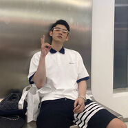 賢語(yǔ)JMSHOP私奔到月球polo短袖男學(xué)院風(fēng)休閑風(fēng)連衣裙女情侶裝 【單件Polo衫】 S
